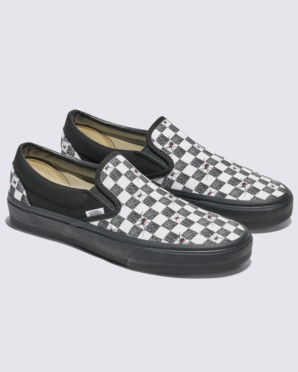 Customs Classic Slip-On Halloween Checkerboard Shoe - Image 2