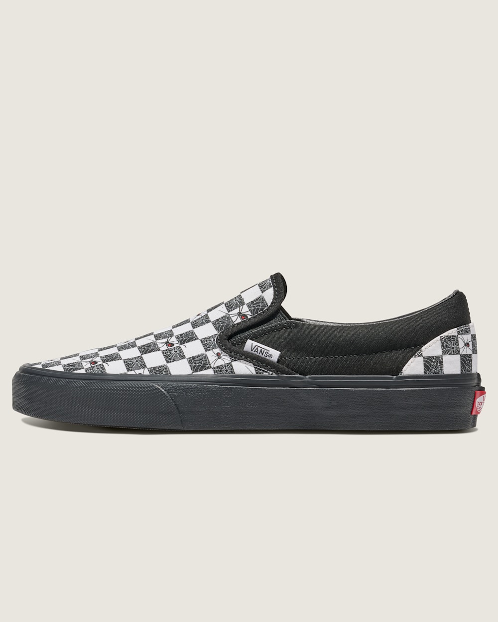Customs Classic Slip-On Halloween Checkerboard Shoe
