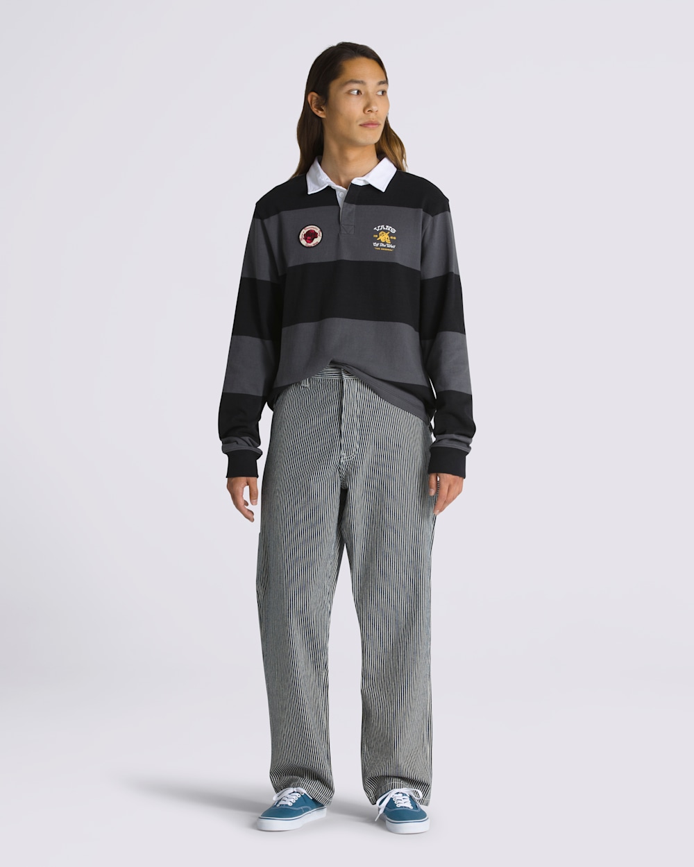 Drill Chore Carpenter Loose Pants