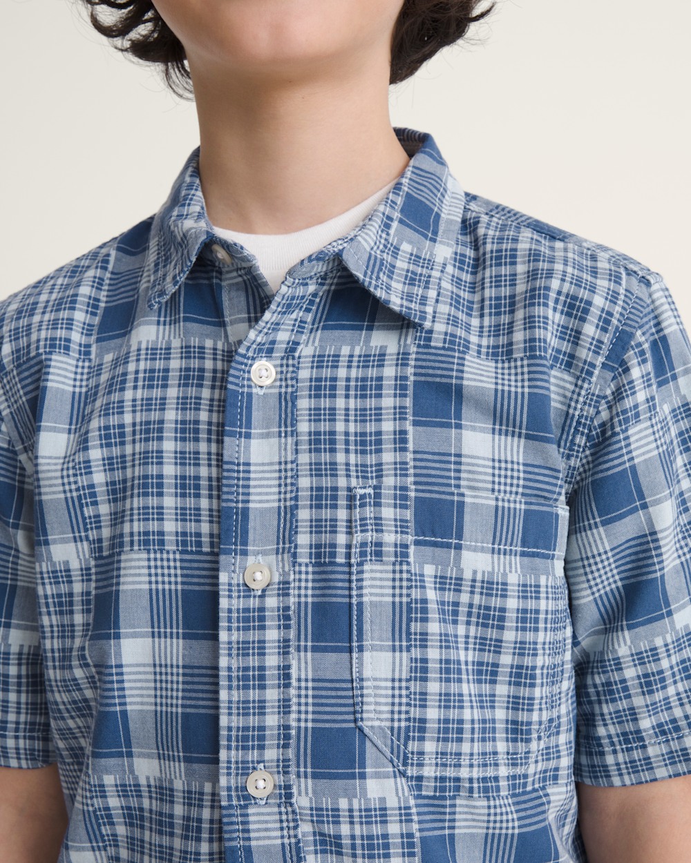 Kids Larkspur Plaid Shirt - Image 5