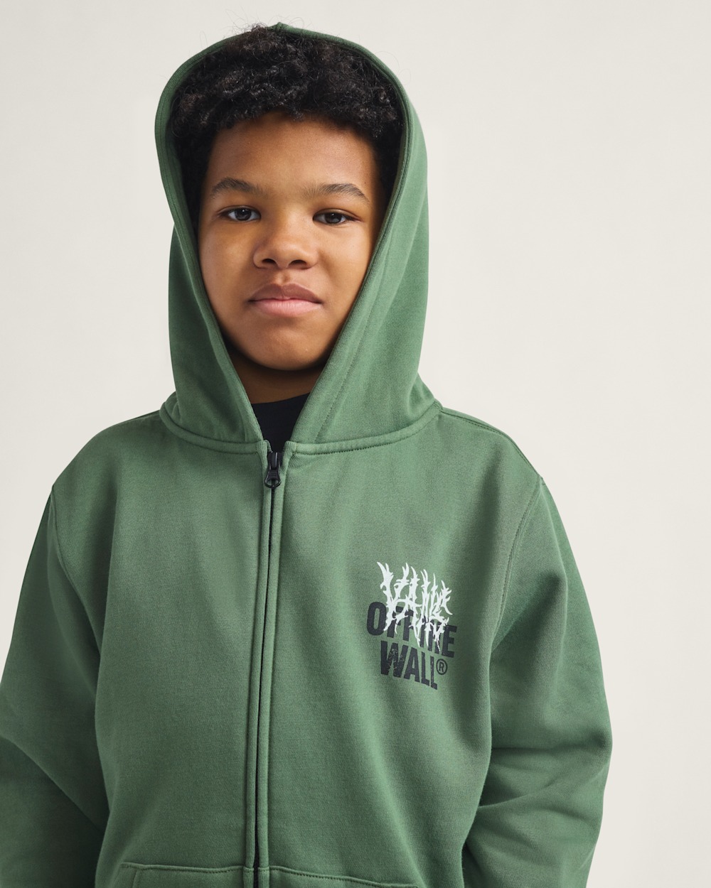 Kids Metal Wall Zip Hoodie - Image 5