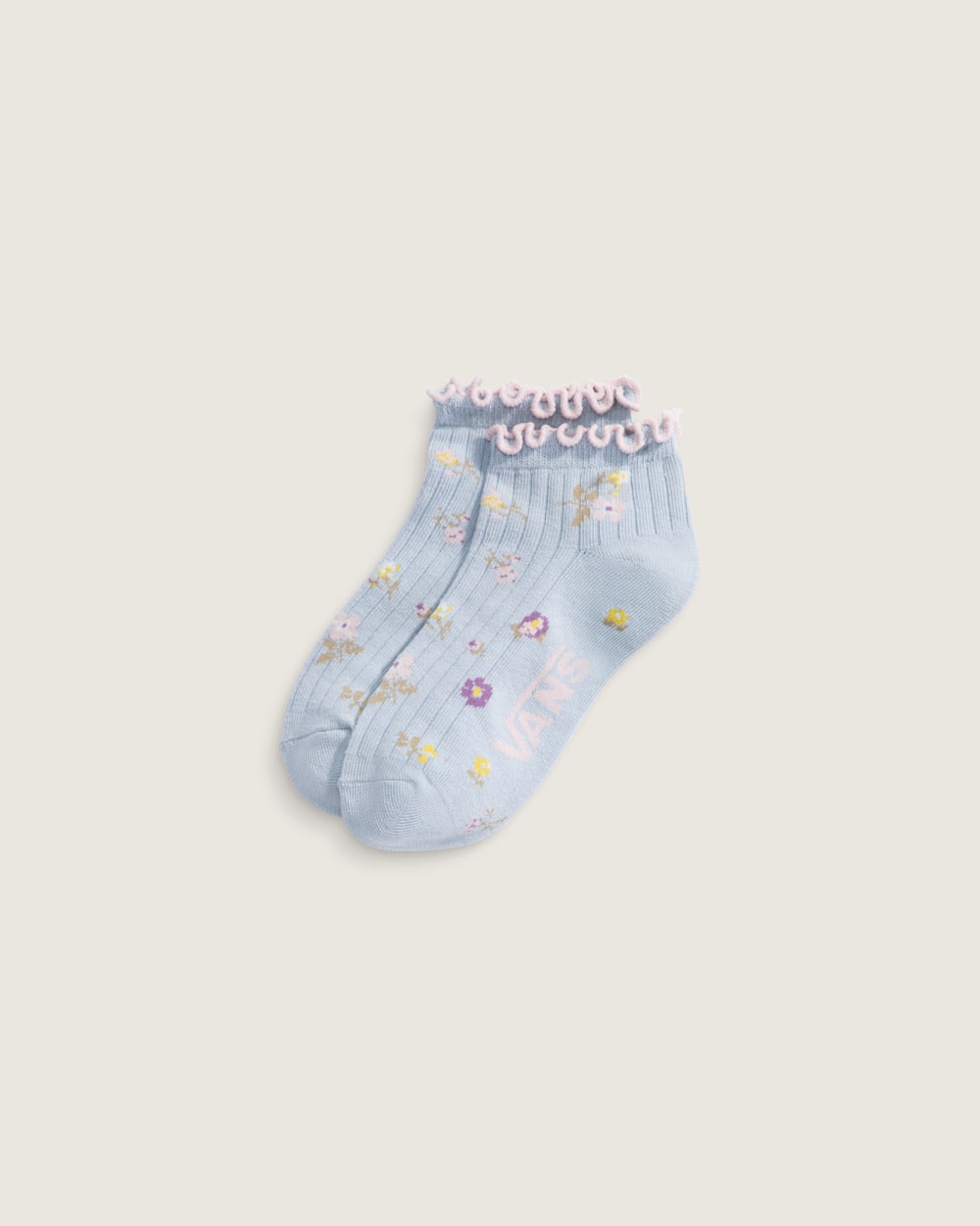 Kids Rufflen Low Crew Socks