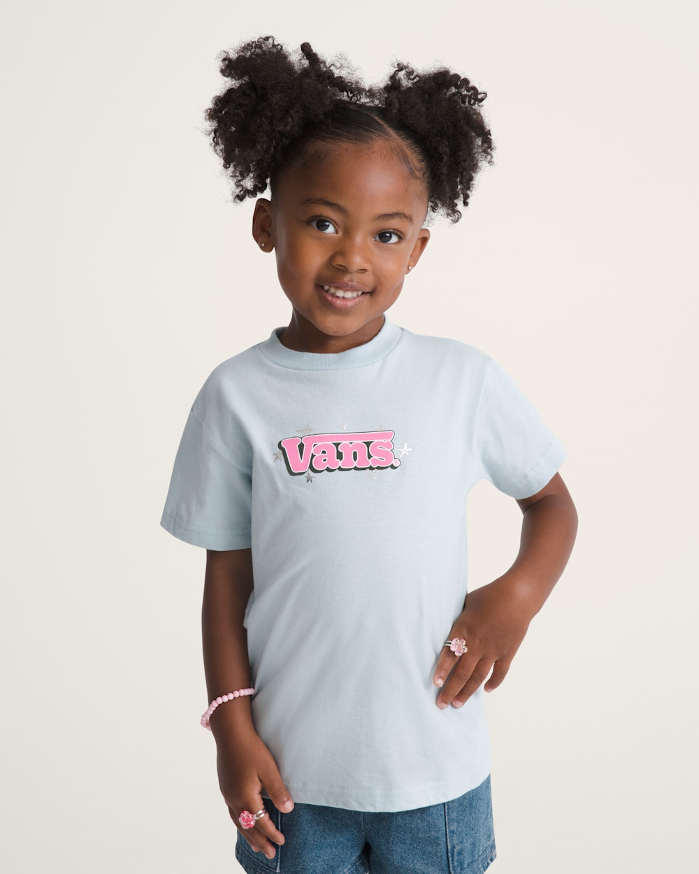 Little Kids Bubble Vans T-Shirt - Image 3
