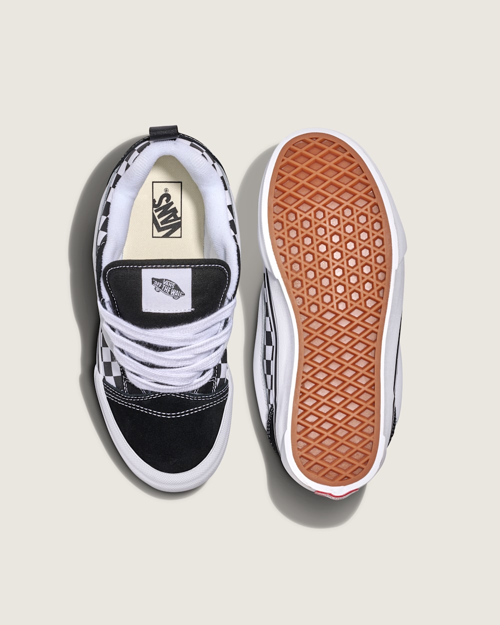 Little Kids Knu Skool Checkerboard Shoe - Image 3