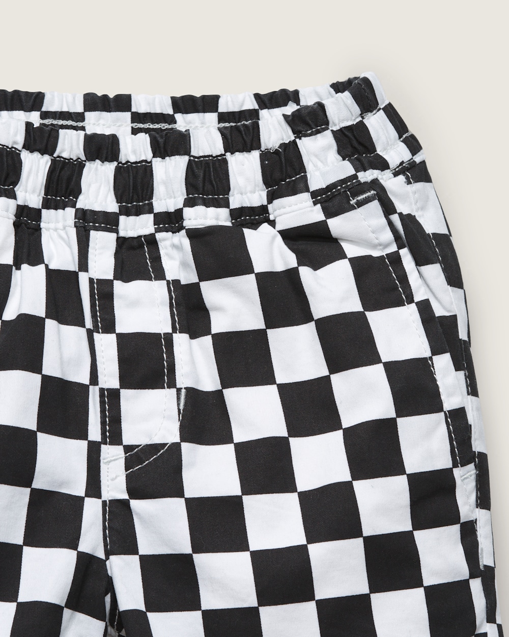 Little Kids Range Elastic Checkerboard Shorts - Image 3