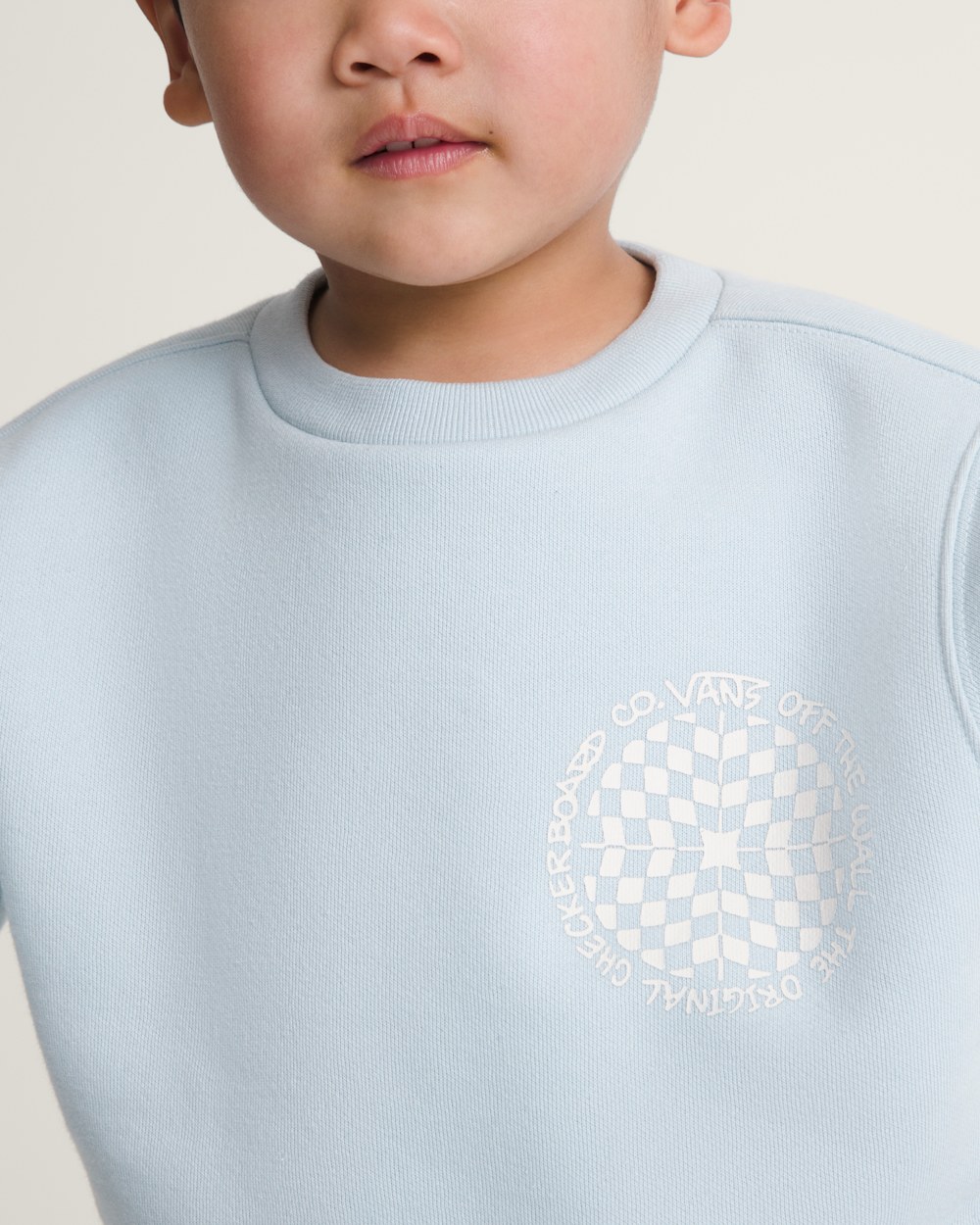 Little Kids Vertigo Vans Crew Sweatshirt - Image 5