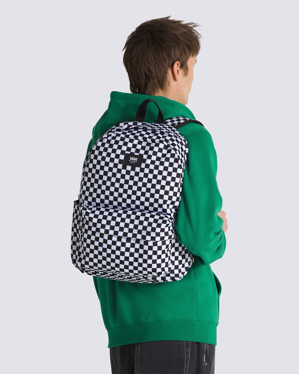 Old Skool Checkerboard Backpack - Image 3