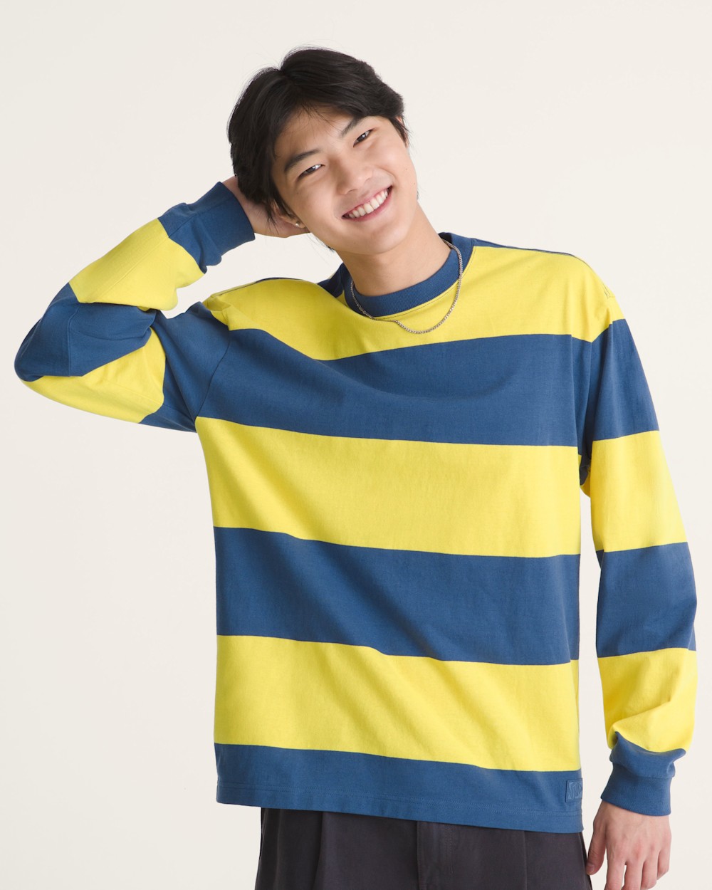 Rugby Stripe Long Sleeve Shirt - Image 3