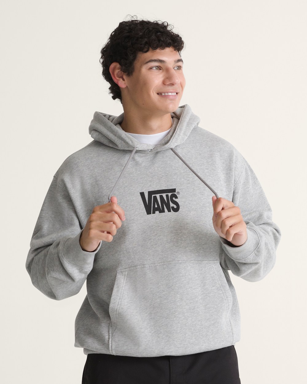 Stretch Logo Pullover Hoodie