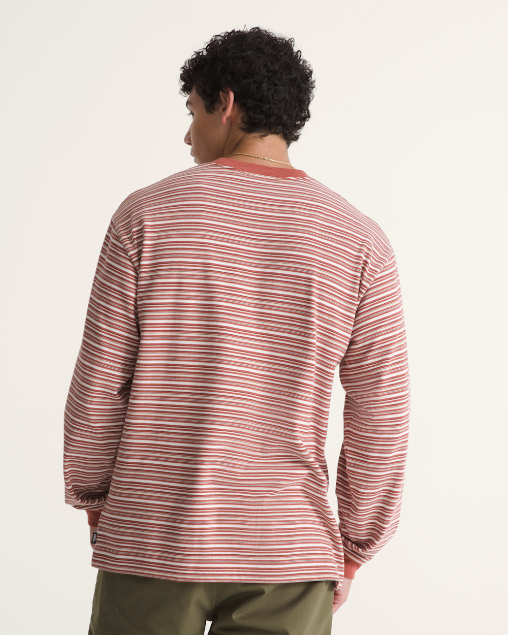 Wesley Stripe Long Sleeve Knit Shirt - Image 4