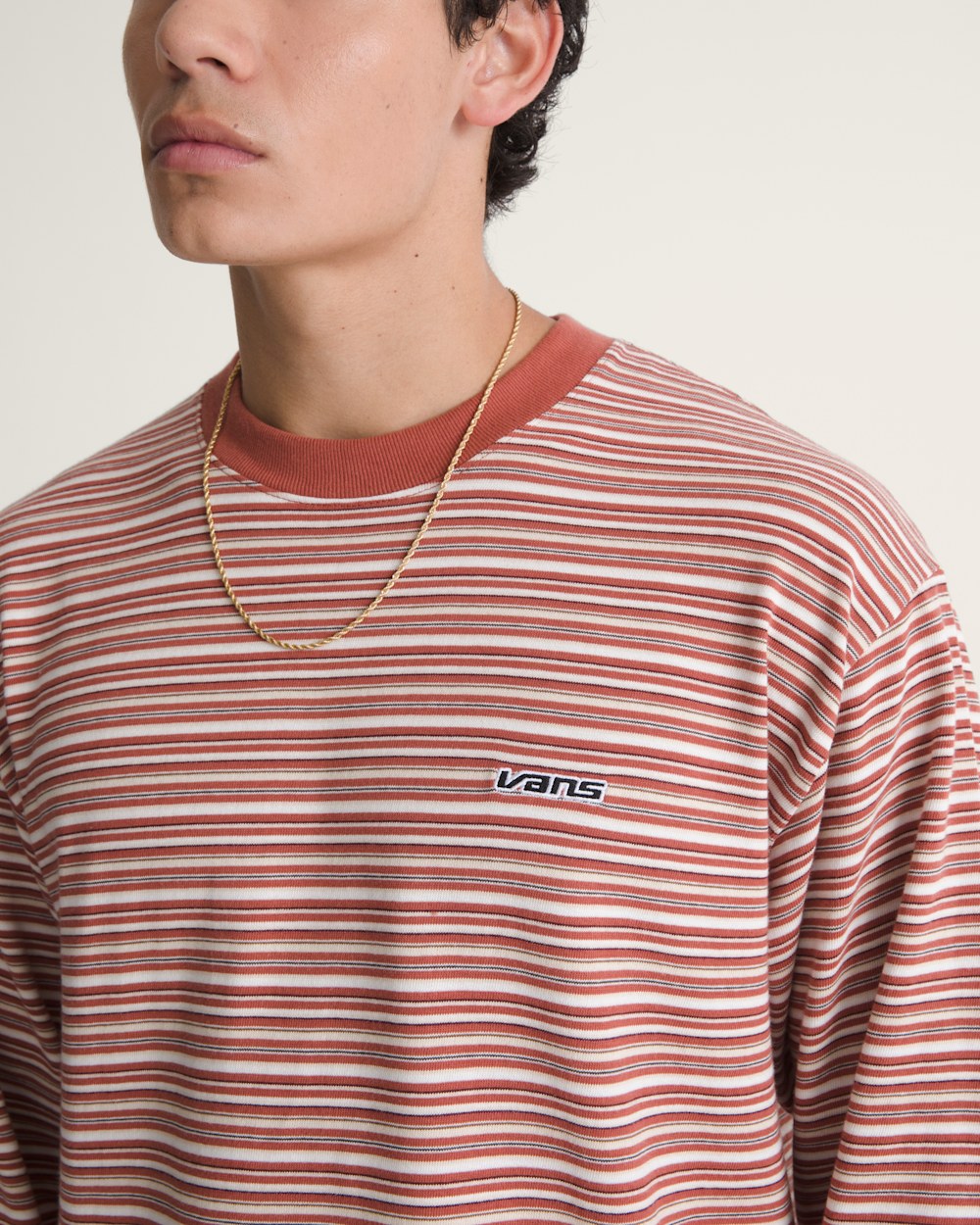 Wesley Stripe Long Sleeve Knit Shirt - Image 5