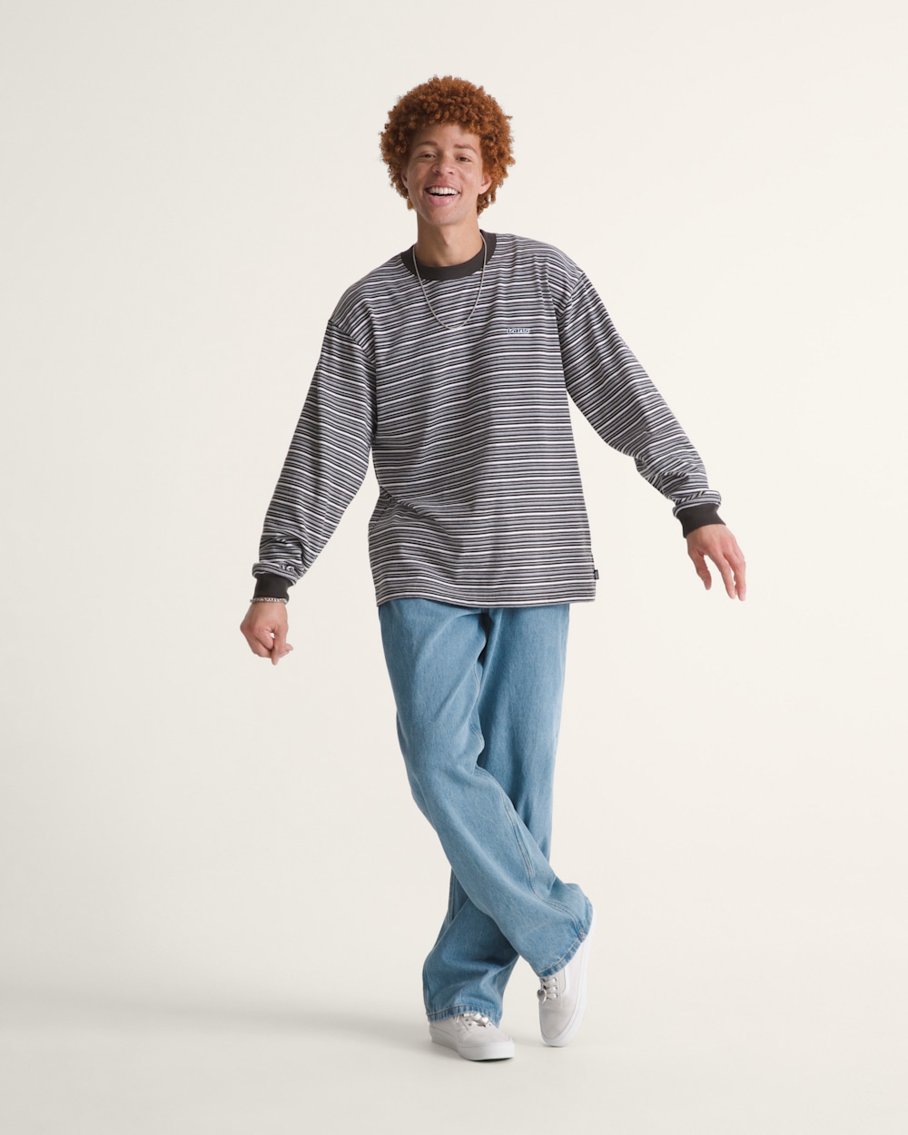 Wesley Stripe Long Sleeve Knit Shirt - Image 6